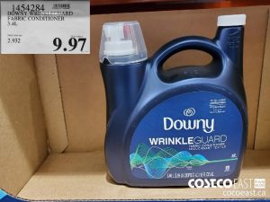 1454284
DOWNY WRINKLEGUARD
FABRIC CONDITIONER
3.4L
$9.97
