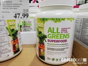 5762431
ALL GREENS SUPERFOOD
VEGETERIAN POWDER
900G GLUTEN FREE
EXPIRY DATE: 2021-02-28
$47.99
