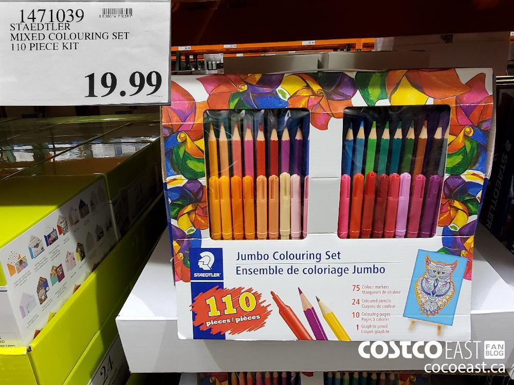 Ensemble de coloriage Jumbo 110 pieces