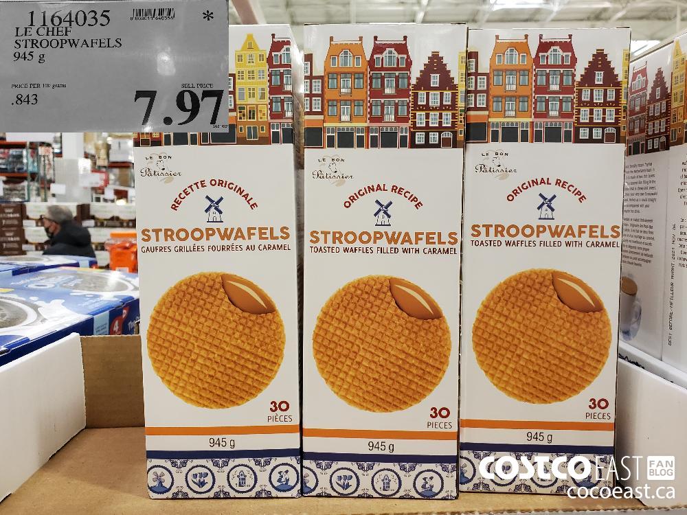 1164035 LE CHEF STROOPWAFELS 945 g $7.97
