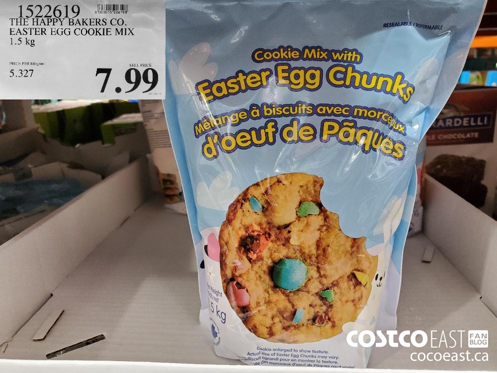 1522619 THE HAPPY BAKERS CO. EASTER EGG COOKIE MIX 1.5 kg $7.99