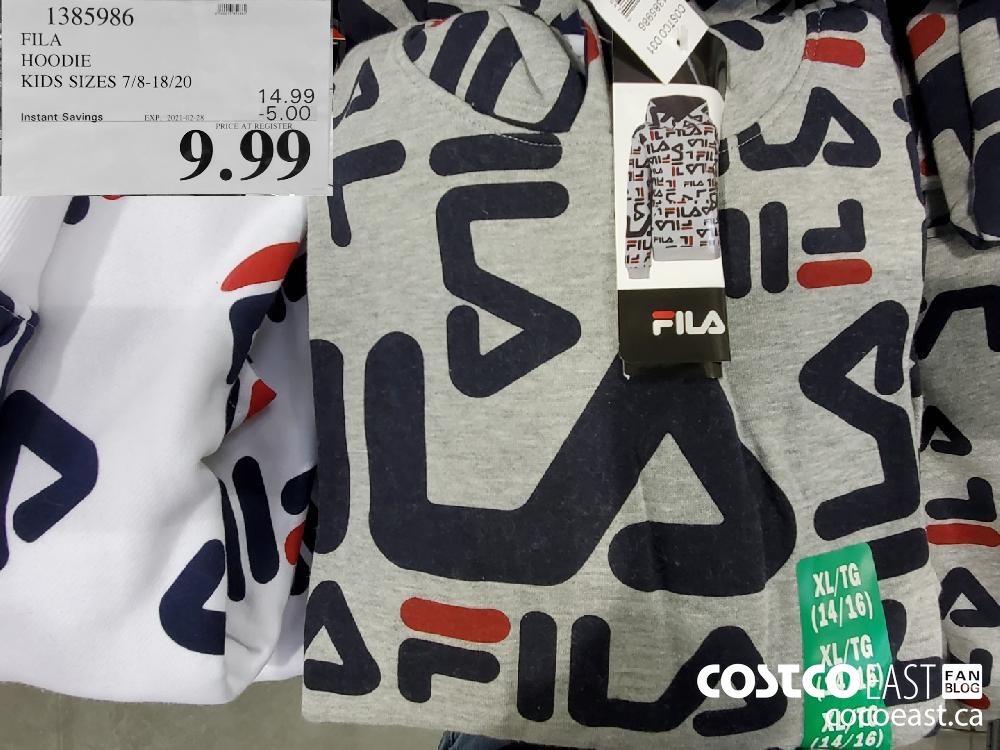 Fila sweatshirt hot sale costco