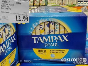205810
TAMPAX PEARL
REGULAR
PACK OF 96
EXPIRY DATE: 2021-02-28
$12.99
