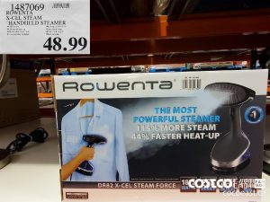 1487069
ROWENTA
X-CEL STEAM
“HANDHELD STEAMER
$48.99
