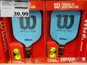 1291300
WILSON
PICKLEBALL KIT
$39.99
