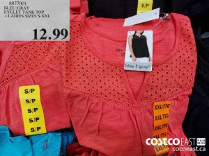 8877001
BLEU:GRAY
EYELET TANK TOP
 LADIES SIZES S-XXL
$12.99
