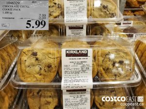 1046329
CHOCOLATE CHUNK
COOKIE PACK
1.100 kg
EXPIRY DATE: 2021-03-14 
$5.99
