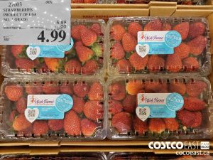 27003
STRAWBERRIES
PRODUCT OF USA
NO. 1 GRADE
EXPIRY DATE: 2021-03-07
$4.99
