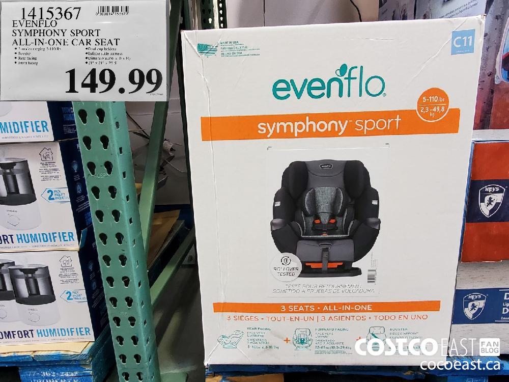 Evenflo symphony elite clearance costco