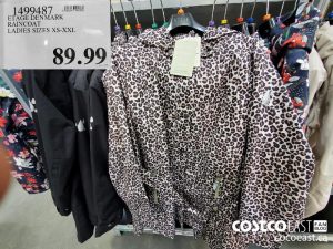 1499487 
ETAGE DENMARK
RAINCOAT
LADIES SIZES XS-XXL
$89.99
