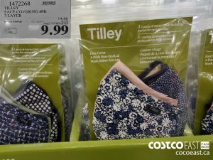 1472268 
TILLEY
FACE COVERING 4PK
3 LAYER
EXPIRY DATE: 2021-03-14
$9.99

