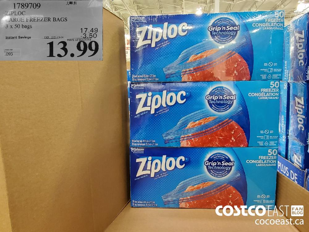 295579 KIRKLAND SIGNATURE LARGE GARBAGE BAGS PACK OF 100 14 49 - Costco  East Fan Blog