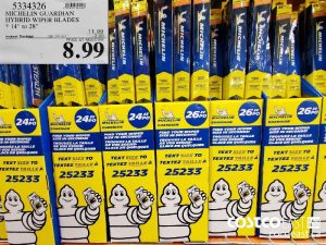5334326
MICHELIN GUARDIAN
HYBRID WIPER BLADES
* 14" to 28"
EXPIRY DATE: 2021-03-21
$8.99

