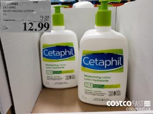 69940 
CETAPHIL
MOISTURIZING LOTION
1 L
EXPIRY DATE: 2021-04-04 
$12.99
