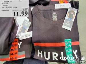 1666610
 HURLEY
T-SHIRT
 MENS SIZES S-XXL
EXPIRY DATE: 2021-04-04
$11.99
