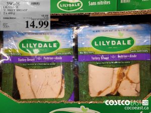 356026
LILYDALE
TURKEY BREAST
2 x 400 g
EXPIRY DATE: 2021-03-28
$14.99
