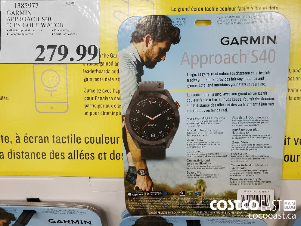 Costco garmin clearance golf gps watch