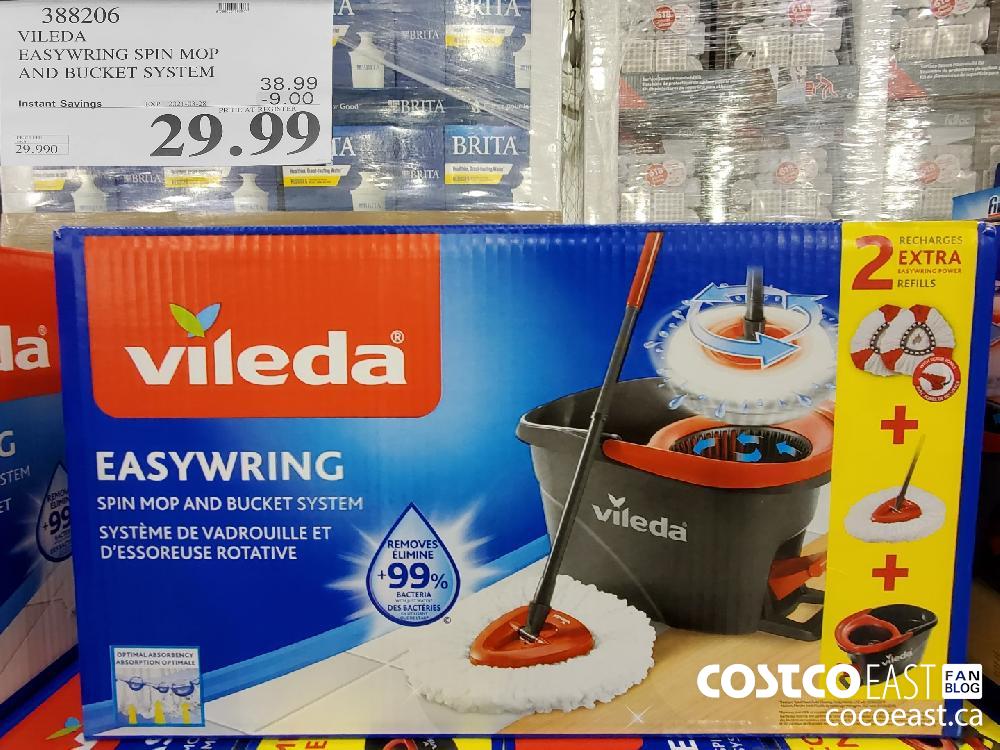 388206 VILEDA EASYWRING SPIN MOP AND BUCKET SYSTEM EXPIRY DATE: 2021-03-28 $29.99