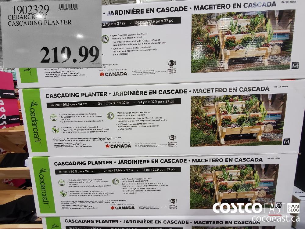 1902329 CEDARCRAFT CASCADING PLANTER $219.99