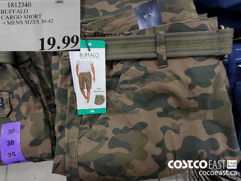 1812340 BUFFALO CARGO SHORT MENS SIZES 30-42