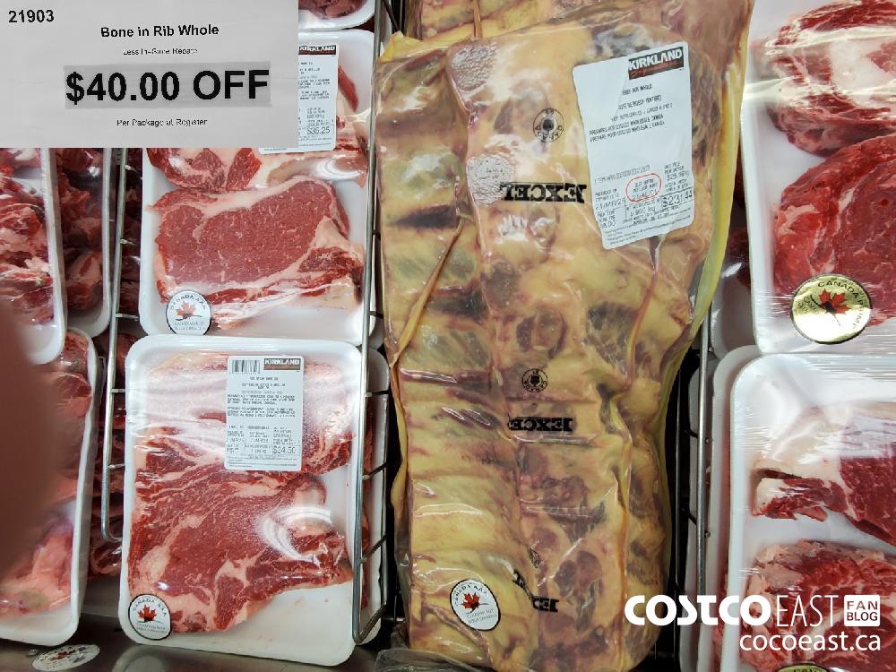 21903 Bone in Rib Whole $40.00 OFF
