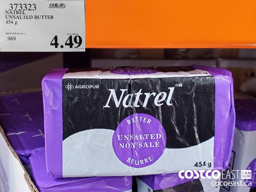 373323 NATREL UNSALTED BUTTER 454 g $4.49