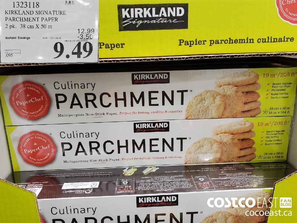 New Kirkland parchment paper : r/Costco