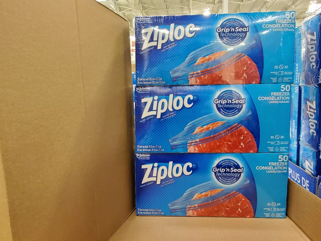ziploc large freezer bags