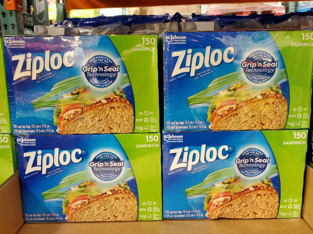 ziploc sandwich bags