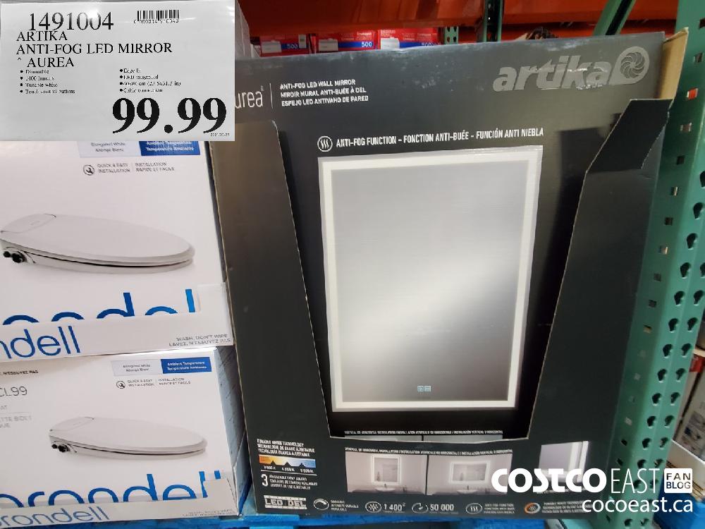 led mirror costco