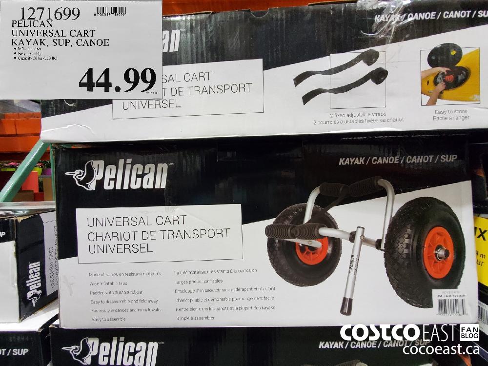 1271699 PELICAN UNIVERSAL CART KAYAK SUP CANOE $44.99