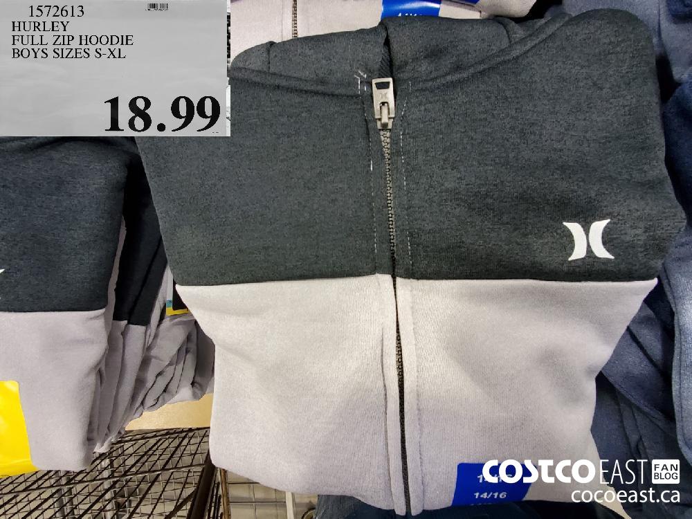1572613 HURLEY FULL ZIP HOODIE BOYS SIZES S-XL $18.99