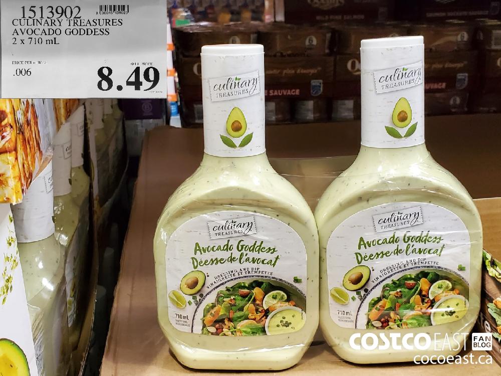 1513902 CULINARY TREASURES AVOCADO GODDESS 2 X 710ml $8.49