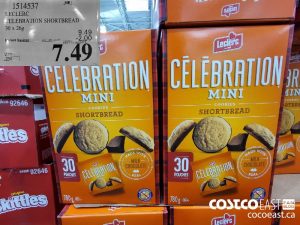 1514537
LECLERC
CELEBRATION SHORTBREAD
30 x 26g 
EXPIRY DATE: 2021-04-25
$7.49
