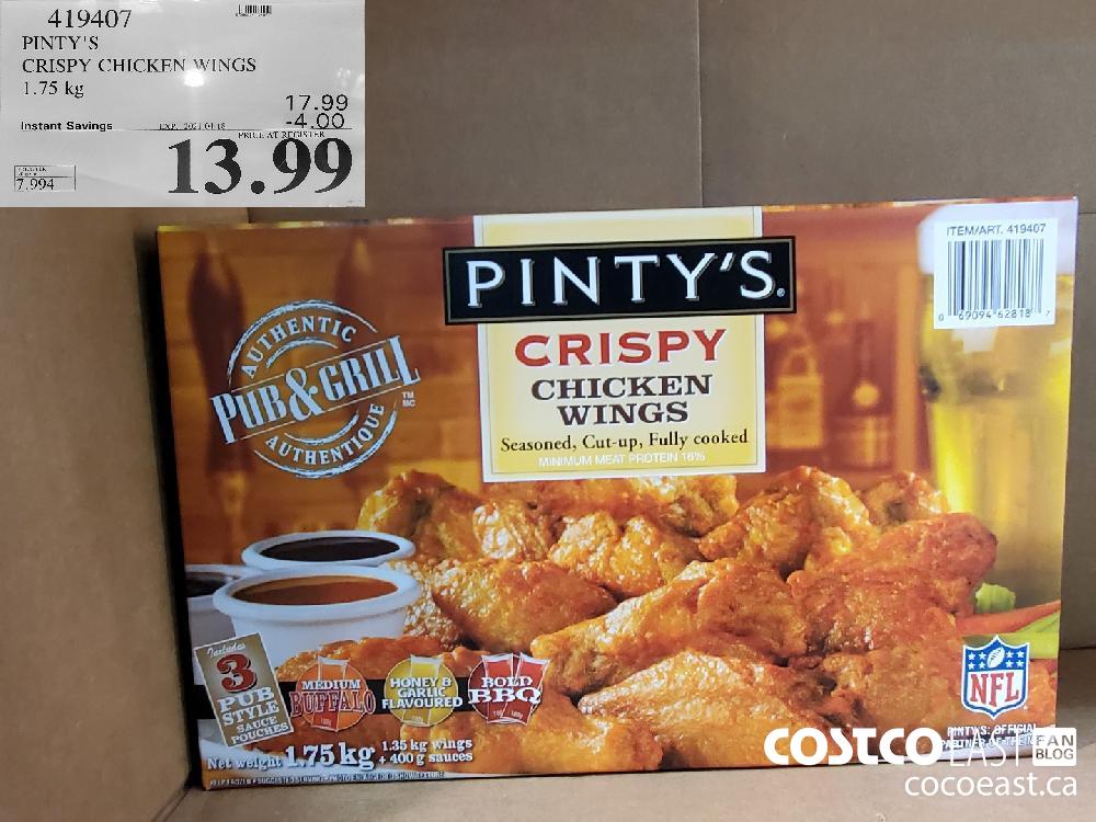 Pinty S Chicken Wings Costco Costco Chicken Wings Kirkland Signature 10 Lbs Costco Fan