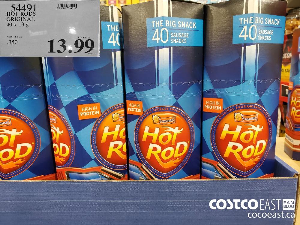 54491 HOT RODS ORIGINAL 40 x 19g $13.99