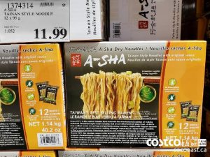 1374314
A-SHA
TAINAN STYLE NOODLE
12 x 95G
$11.99
