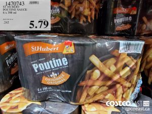 1470743
ST-HUBERT
POUTINE SAUCE
6 x 398 ml
$5.79
