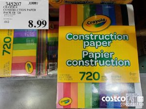 345207
CRAYOLA
CONSTRUCTION PAPER
PACK OF 720
$8.99

