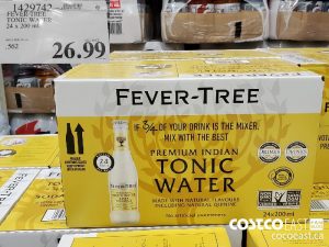 1429742 
FEVER TREE -
TONIC WA ER
24 x 200 mL
$26.99
