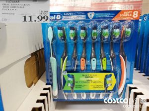 1474685
ORAL-B MAX CLEAN
TOOTHBRUSHES
PACK OF 8
EXPIRY DATE: 2021-05-02 
$11.99
