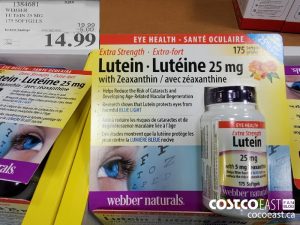 1384681
WEBBER
LUTEIN 25 MG
175 SOFTGELS
EXPIRY DATE: 2021-05-02
$14.99
