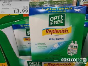 1149955
OPTI-FREE
REPLENISH
2X 414   90 ml
EXPIRY DATE: 2021-05-02
$13.99
