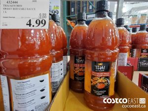432444
THAI KITCHEN
SWEET RED CHILI SAUCE
1L
EXPIRY DATE: 2021-05-02 
$4.99
