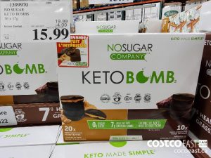 1399970.
NO SUGAR
KETO BOMBS
30 X 17G
EXPIRY DATE: 2021-05-02
$15.99
