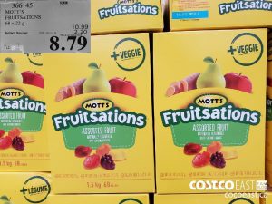 366145
MOTT'S
FRUITSATIONS
68 x 22 G
EXPIRY DATE: 2021-05-02 
$8.79

