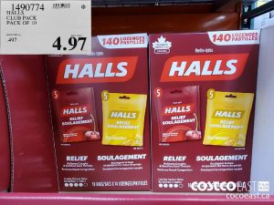 1490774
HALLS
CLUB PACK
PACK OF 10
$4.97
