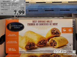 5052001
PRAIRIE CREEK KITCHEN
BEEF SAUSAGE ROLLS
900G
EXPIRY DATE: 2021-05-02
$7.99
