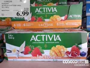 1195239
DANONE
ACTIVIA LACTOSE FREE
24 x 100 g
EXPIRY DATE: 2021-05-02
$6.99
