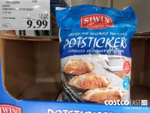 5502859
SIWIN
CHICKEN POTSTICKERS
1.91 kg
EXPIRY DATE: 2021-05-02
$9.99
